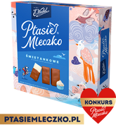Ptasie Mleczko Creme in Milchschokolade E. Wedel 340g